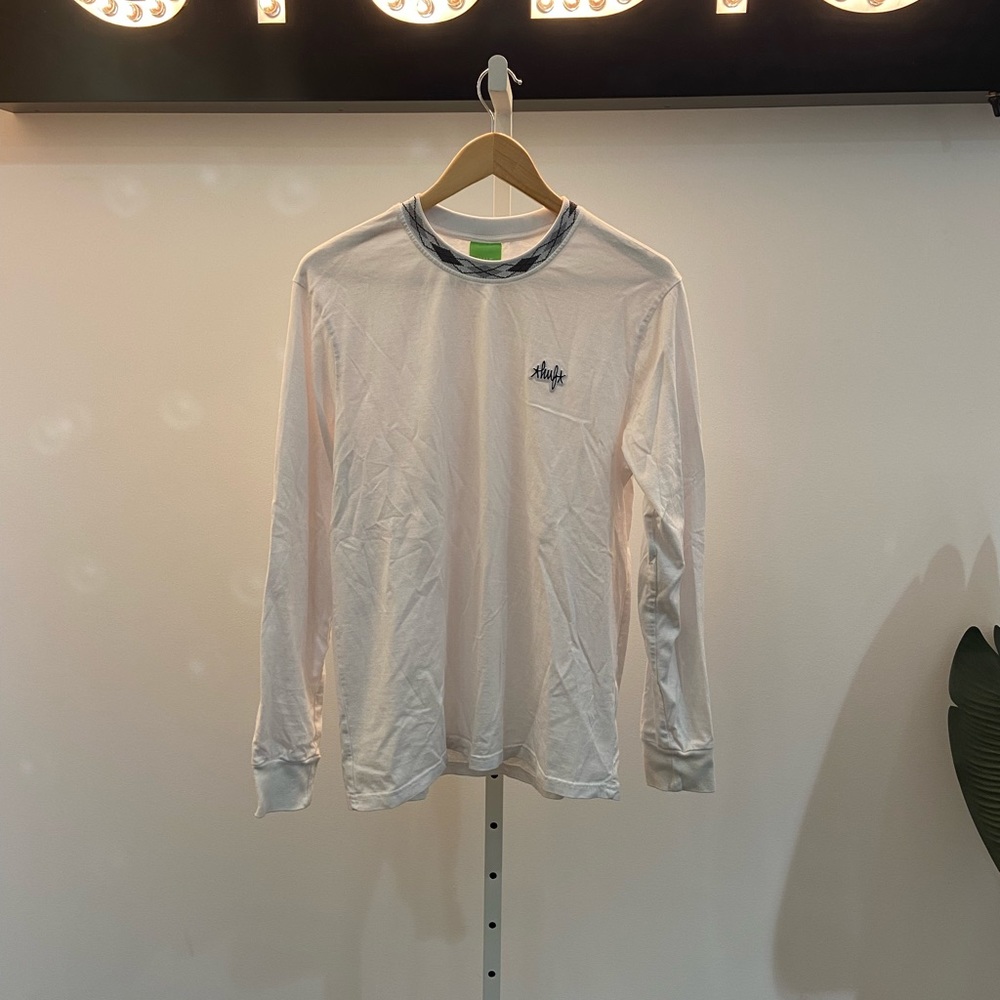Huf mockneck long sleeve tee